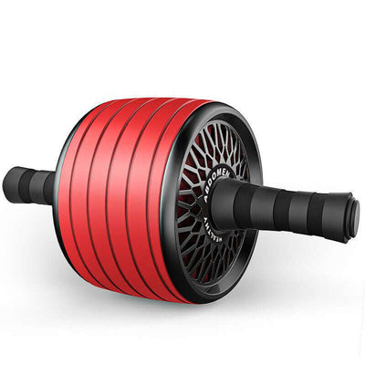 Abs wheel home fitness equipment for core strength training and stability workout.